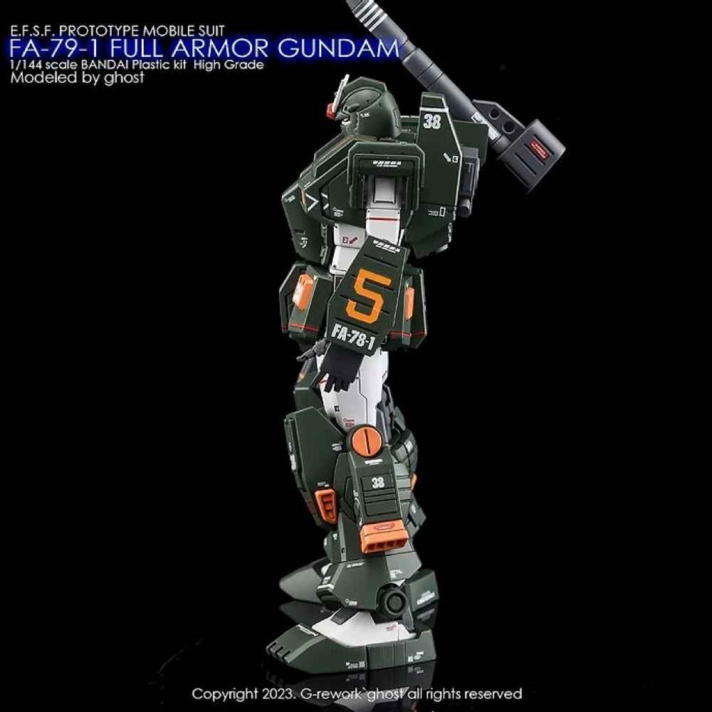 G-Rework CD-HL-FA781 Premium Decal for HG FA-78-1 Full Armor Gundam - Image 6