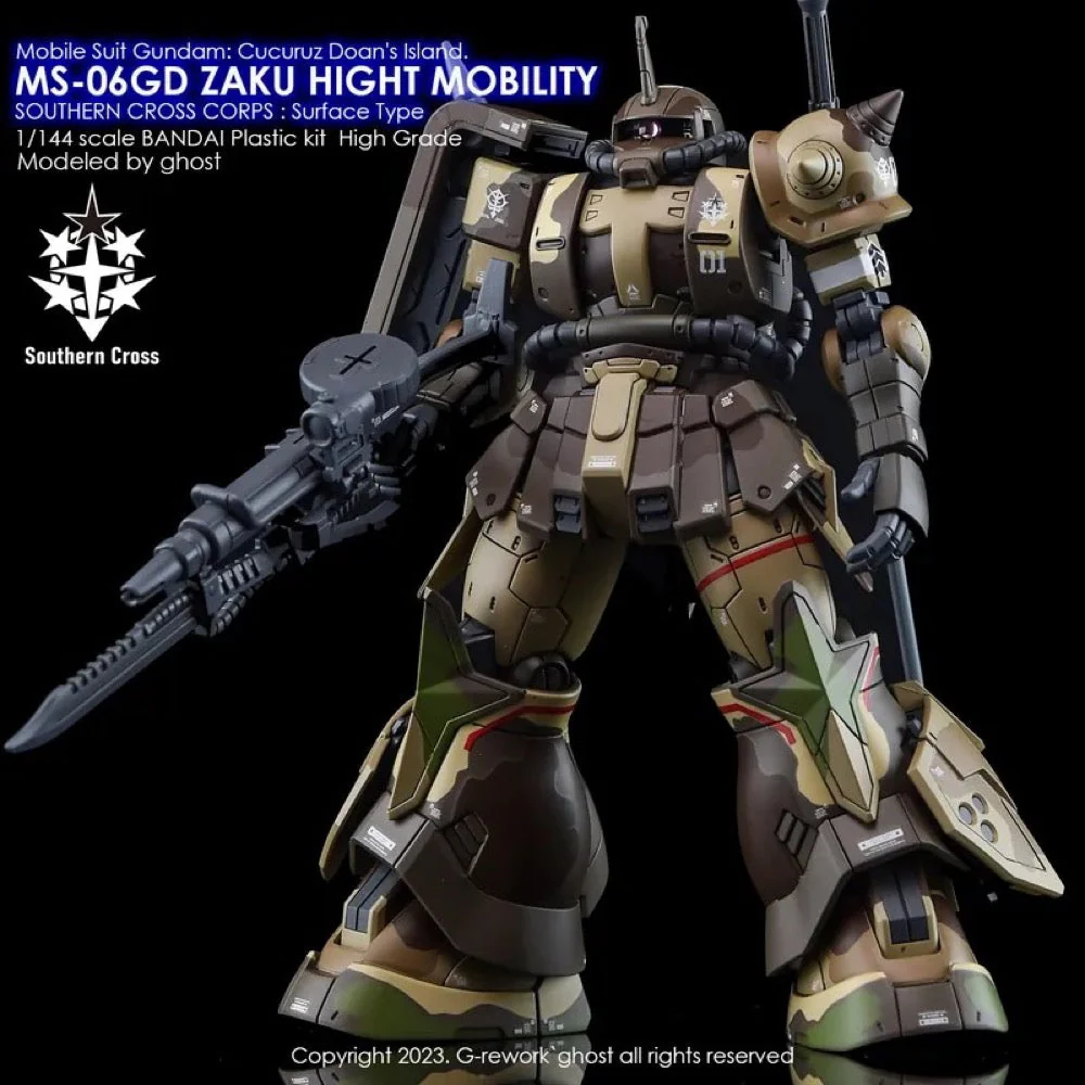 G-Rework CD-HL-HMGT Premium Decal for HG Ms-06Gd Zaku Hight Mobility Ground Type - Image 4
