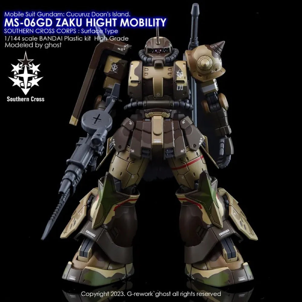 G-Rework CD-HL-HMGT Premium Decal for HG Ms-06Gd Zaku Hight Mobility Ground Type - Image 5
