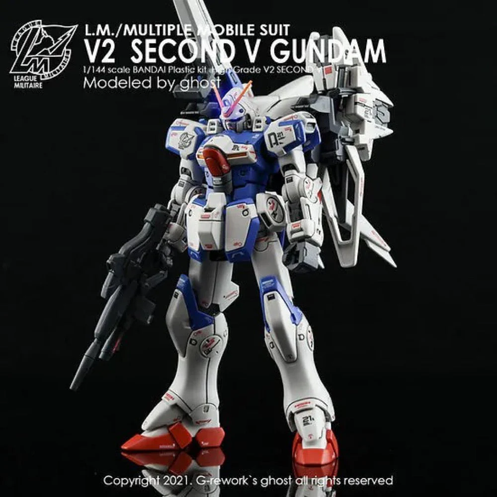 G-Rework CD-HL-SV Premium Decal for HG V Gundam ( Second V ) - Image 2