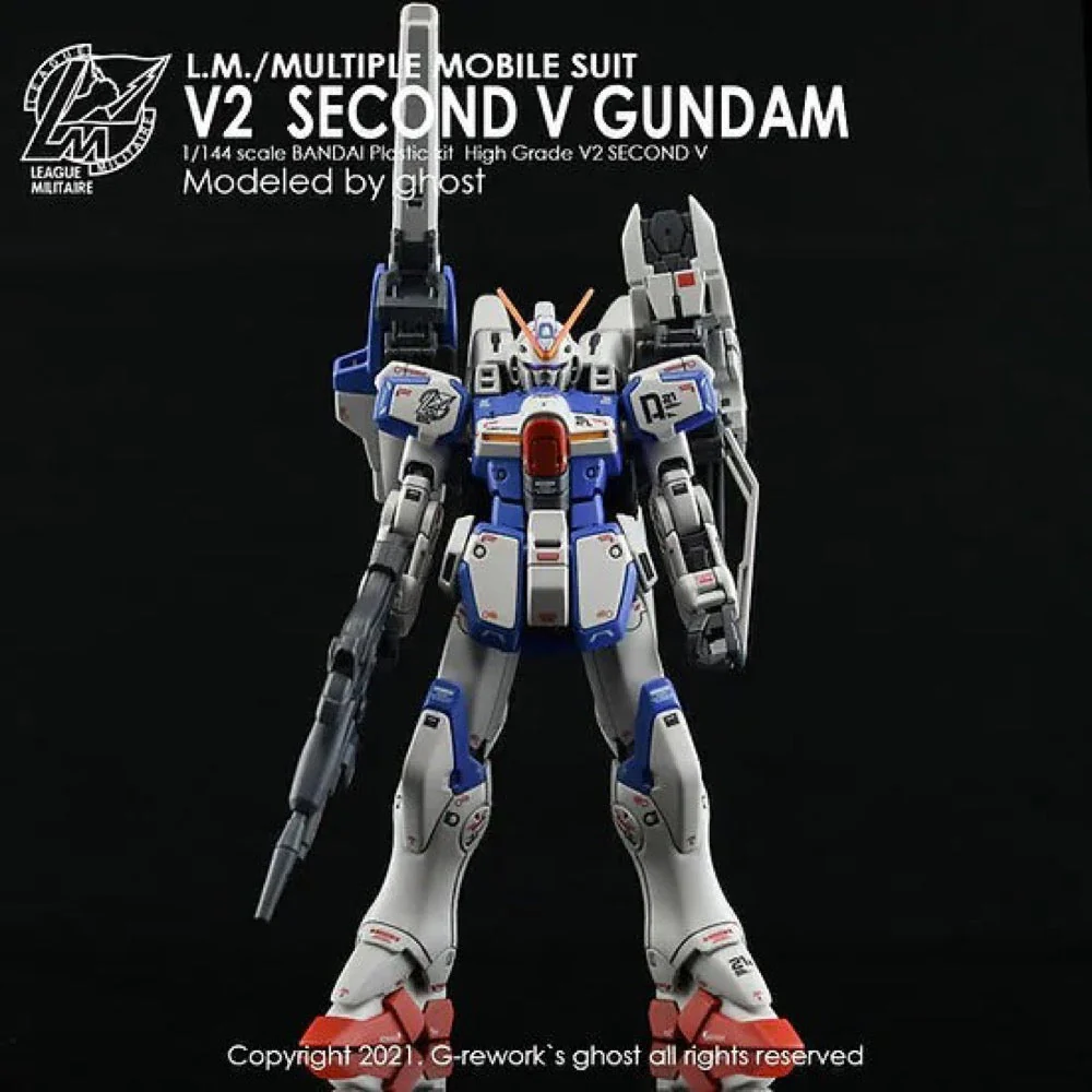 G-Rework CD-HL-SV Premium Decal for HG V Gundam ( Second V ) - Image 3