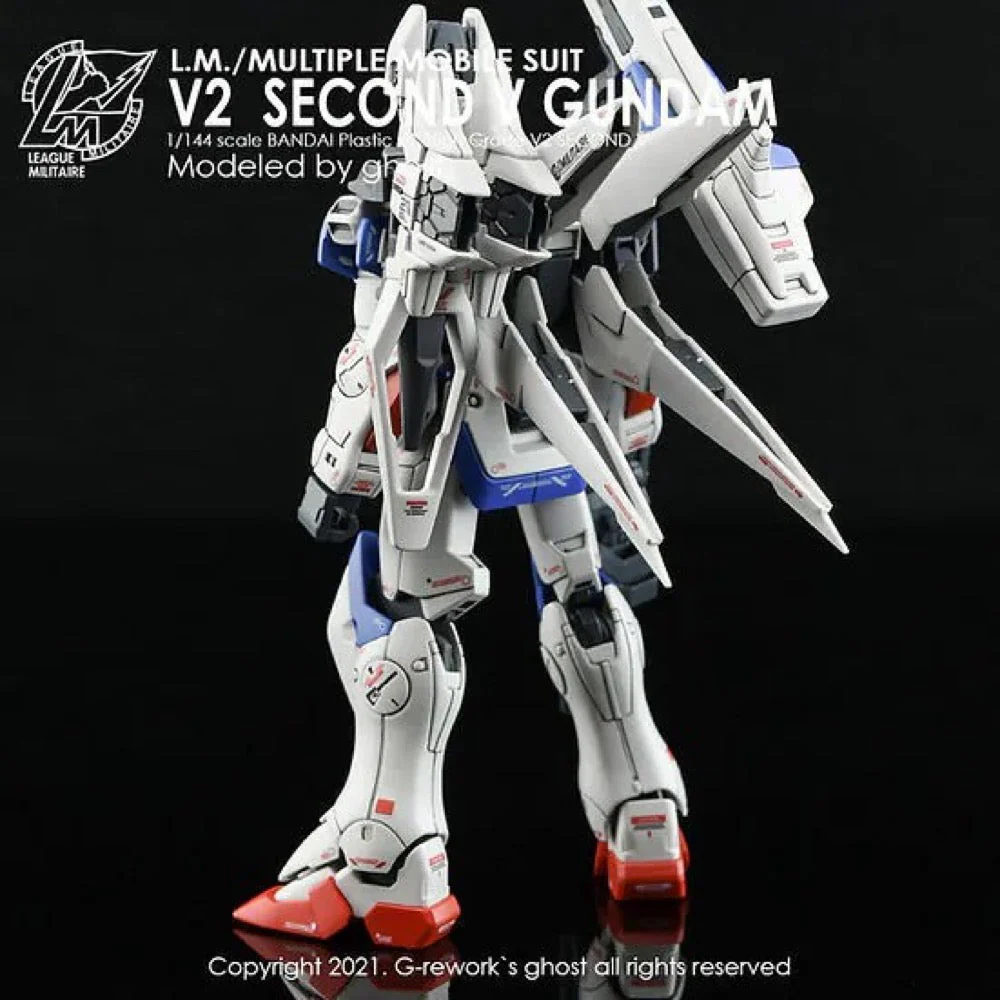 G-Rework CD-HL-SV Premium Decal for HG V Gundam ( Second V ) - Image 4