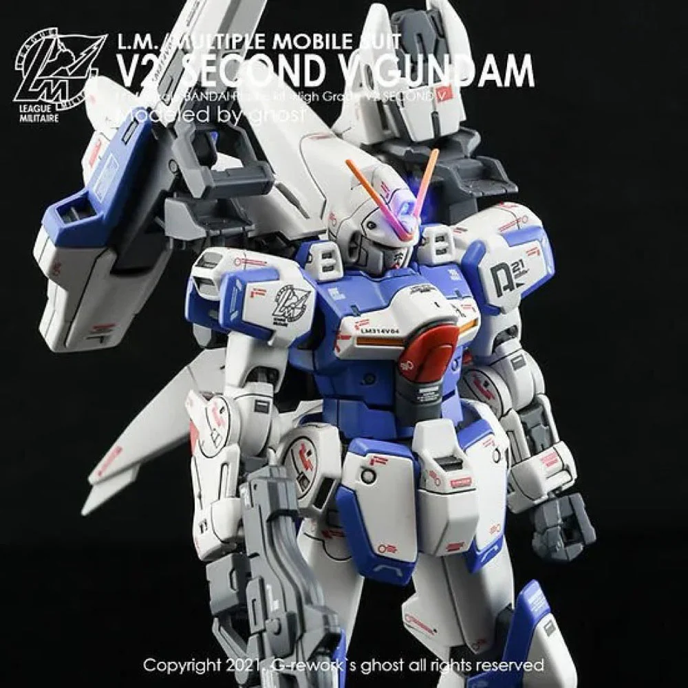 G-Rework CD-HL-SV Premium Decal for HG V Gundam ( Second V ) - Image 6