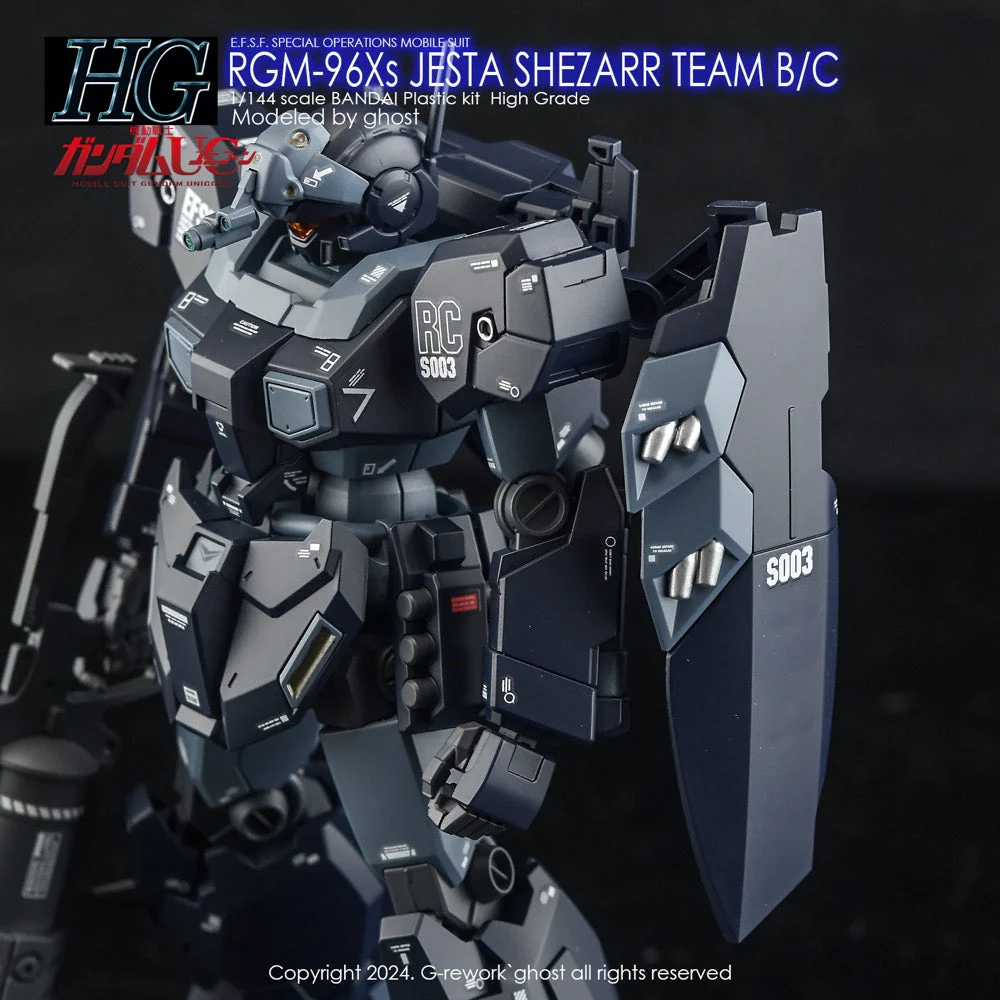 G-Rework CD-HL184 Premium Decal for HG RGm-96Xs Jesta Shezarr Type B/C - Image 6