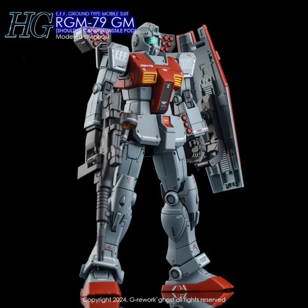 G-Rework CD-HO27 Premium Decal for HG RGm-79 Gm Missile Pod - Image 4