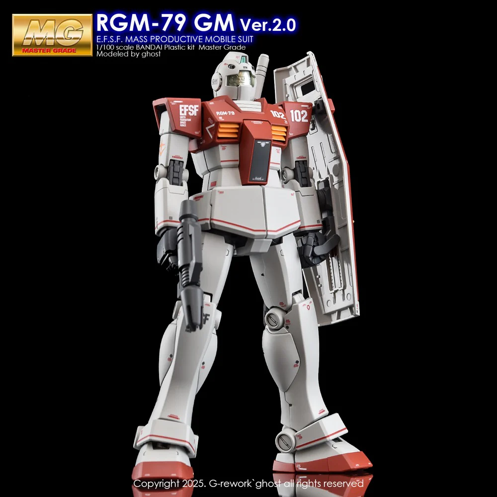 G-Rework CD-M118 Premium Decal for MG GM Ver2.0 - Image 5