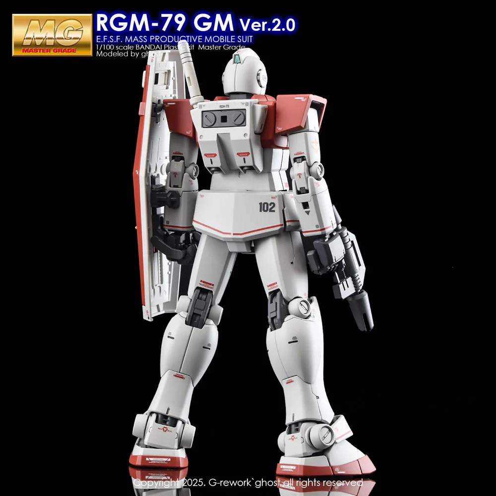 G-Rework CD-M118 Premium Decal for MG GM Ver2.0 - Image 6