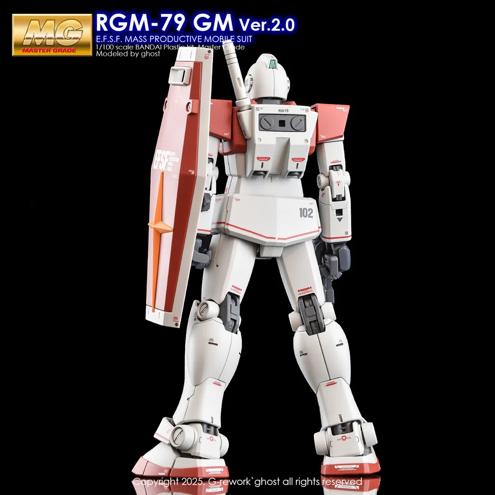 G-Rework CD-M118 Premium Decal for MG GM Ver2.0 - Image 7