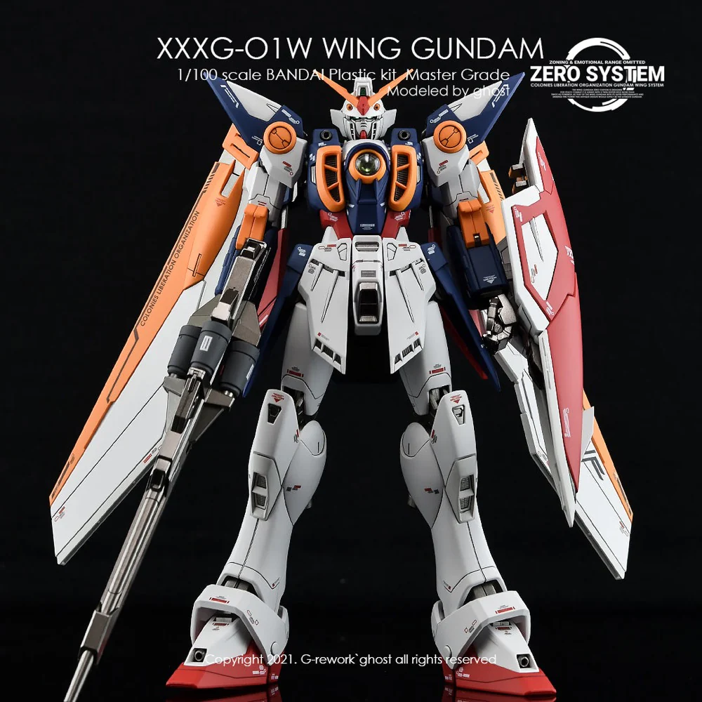 G-Rework CD-M132 Premium Decal for MG Wing Gundam Tv Ver. - Image 5