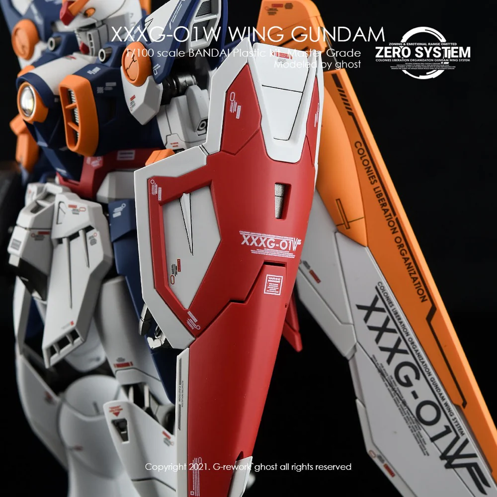 G-Rework CD-M132 Premium Decal for MG Wing Gundam Tv Ver. - Image 6