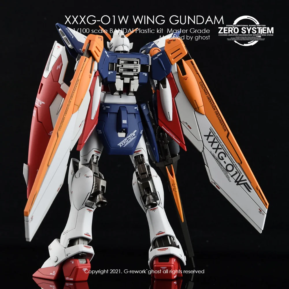 G-Rework CD-M132 Premium Decal for MG Wing Gundam Tv Ver. - Image 7