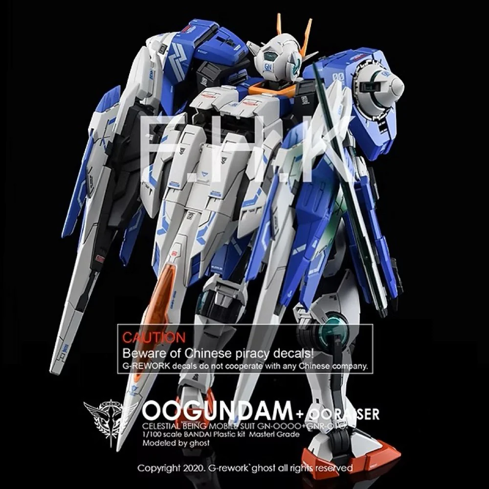 G-Rework CD-M145 Premium Decal for MG OO Gundam OO Raiser - Image 10