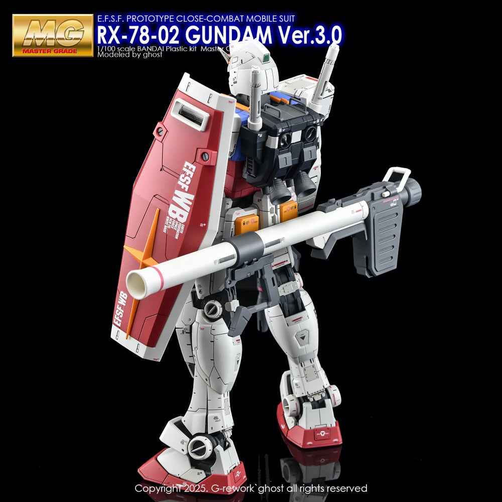 G-Rework CD-M172 Premium Decal for MG Gundam RX78-2 Ver 3.0 - Image 18