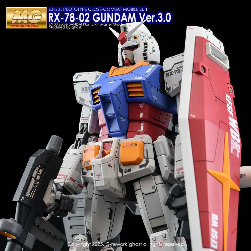 G-Rework CD-M172 Premium Decal for MG Gundam RX78-2 Ver 3.0 - Image 22