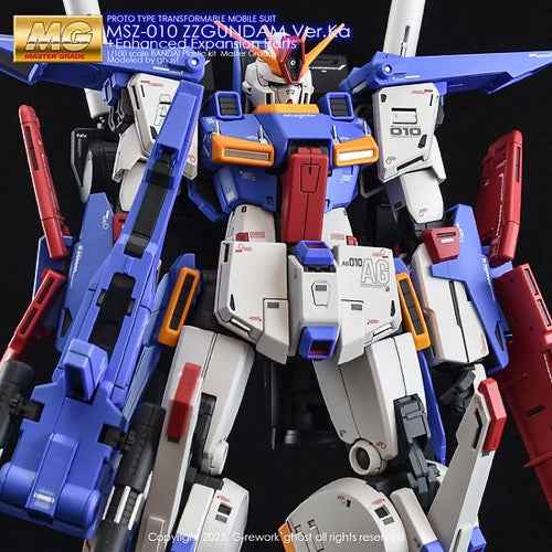 G-Rework CD-M198 Premium Decal for MG ZZ Gundam Ver.Ka + Enchanced Expansion Parts
