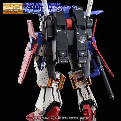 G-Rework CD-M198 Premium Decal for MG ZZ Gundam Ver.Ka + Enchanced Expansion Parts - Image 12