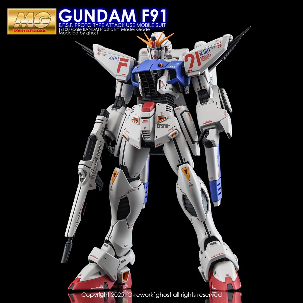 G-Rework CD-M203 Premium Decal for MG Gundam F91 Ver2.0 - Image 5