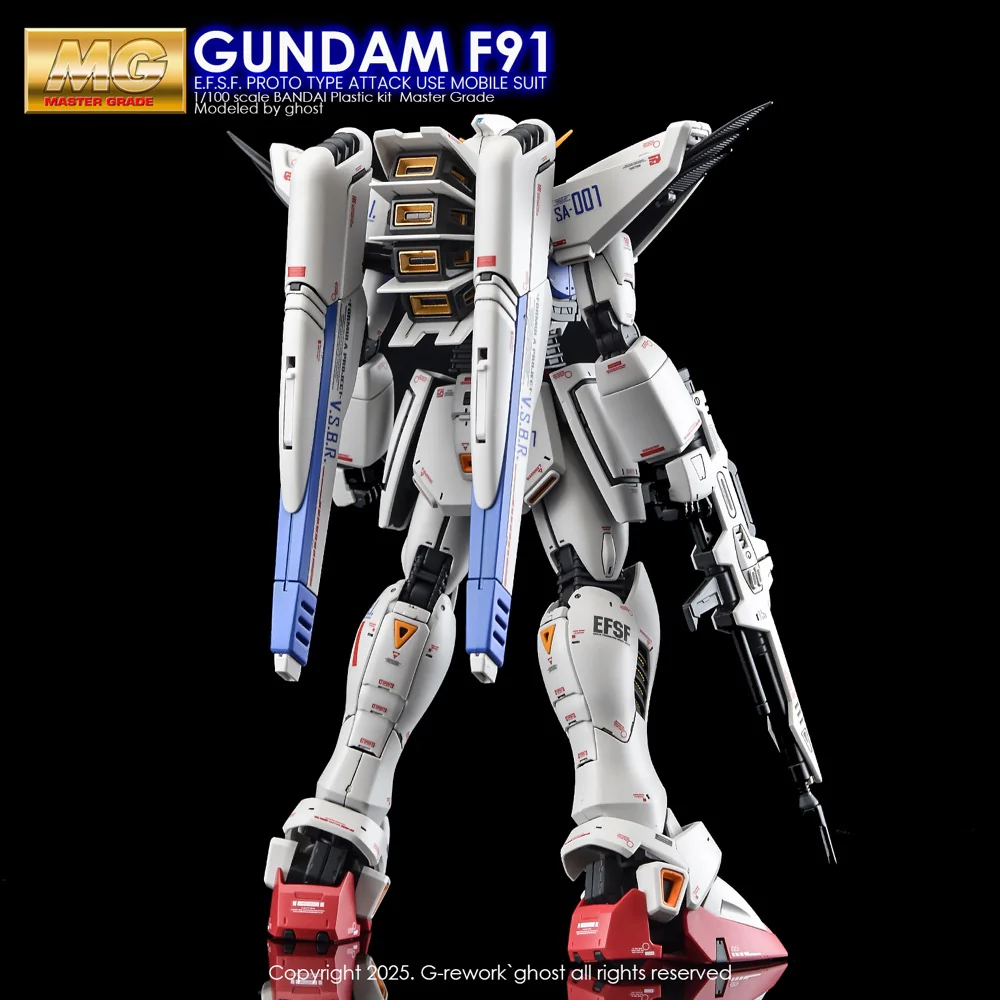 G-Rework CD-M203 Premium Decal for MG Gundam F91 Ver2.0 - Image 7