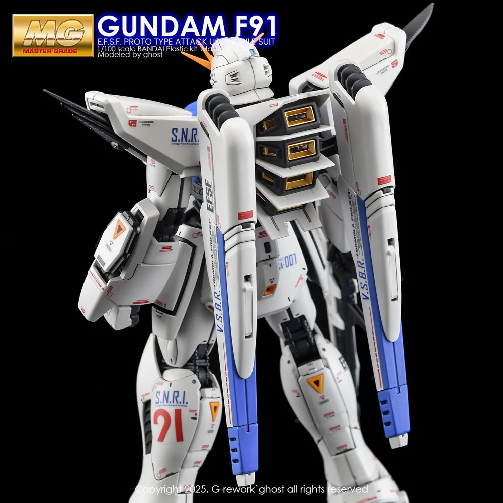 G-Rework CD-M203 Premium Decal for MG Gundam F91 Ver2.0 - Image 8