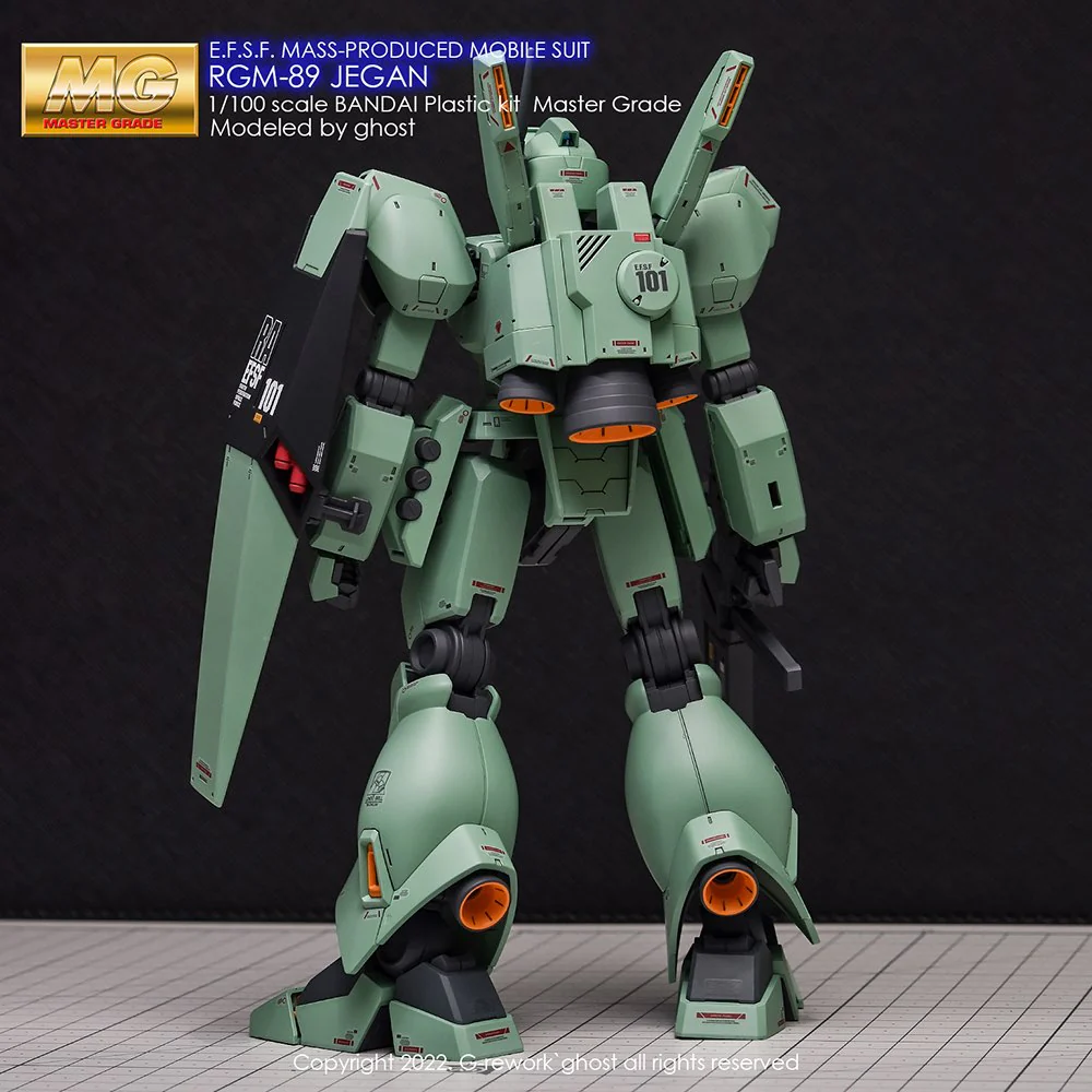 G-Rework CD-M204 Premium Decal for MG RGm-89 Jegan - Image 7
