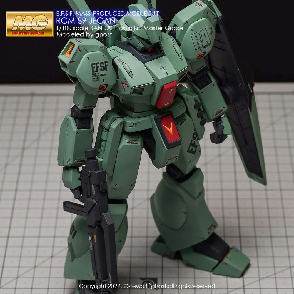 G-Rework CD-M204 Premium Decal for MG RGm-89 Jegan - Image 9