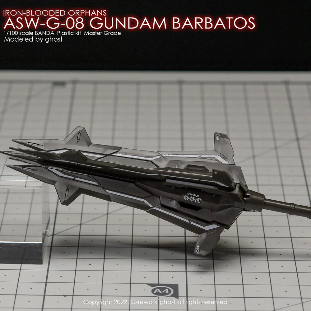 G-Rework CD-M212 Premium Decal for MG Gundam Barbatos - Image 14