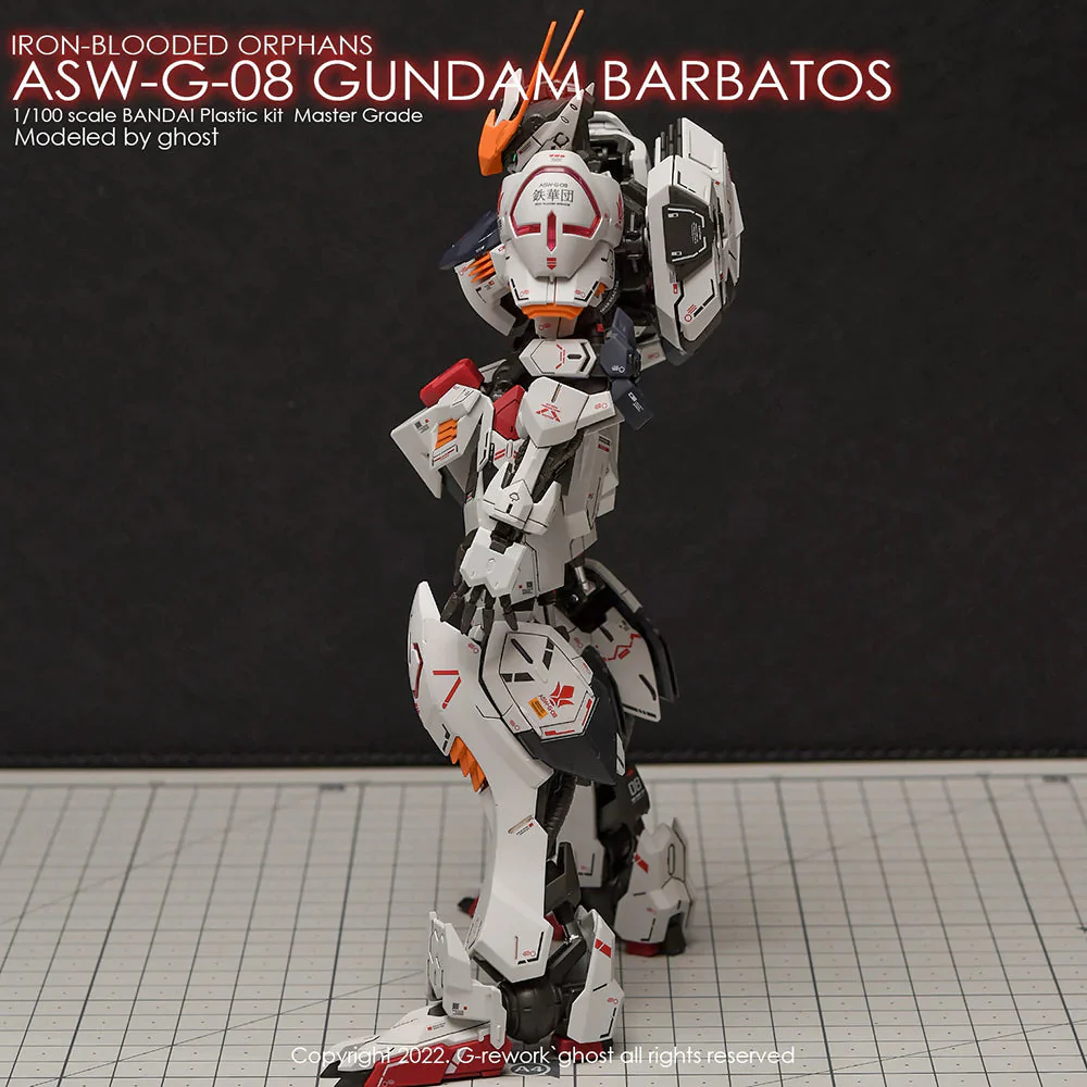 G-Rework CD-M212 Premium Decal for MG Gundam Barbatos - Image 7