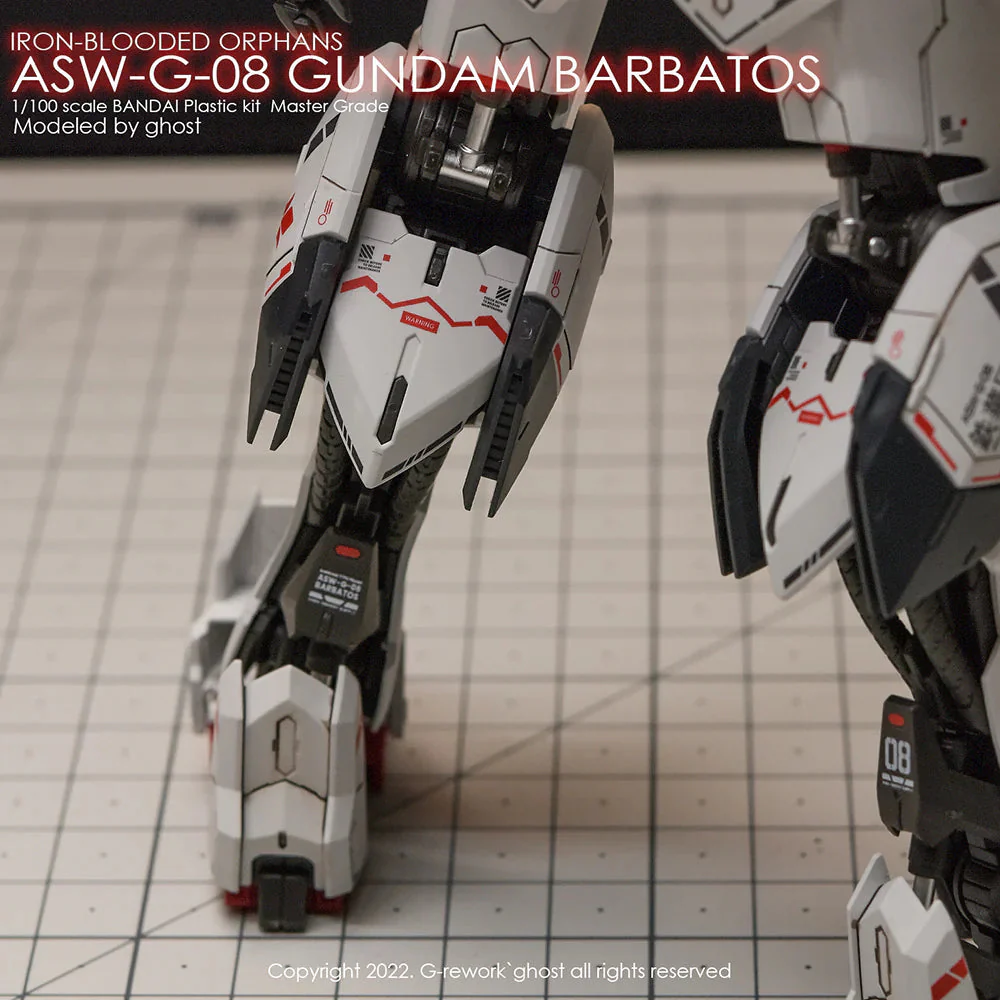 G-Rework CD-M212 Premium Decal for MG Gundam Barbatos - Image 9