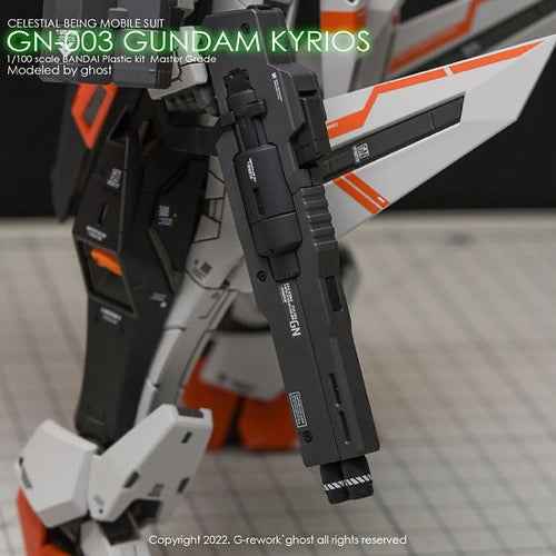 G-Rework CD-M214 Premium Decal for MG GN-003 Kyrious - Image 8