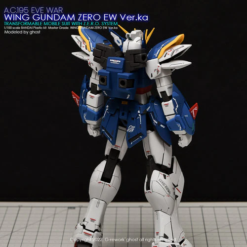 G-Rework CD-M215 Premium Decal for MG Wing Zero Ew Ver.Ka (Decal V2.0) - Image 15
