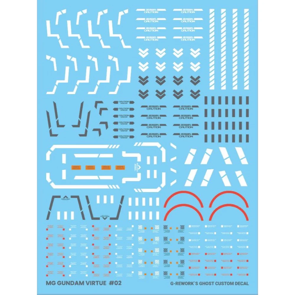 G-Rework CD-M218 Premium Decal for MG Virtue - Image 2