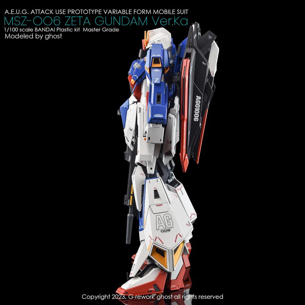G-Rework CD-M221 Premium Decal for MG Zeta Gundam Ver.Ka - Image 7