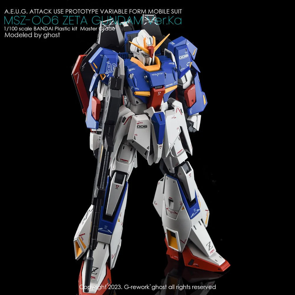 G-Rework CD-M221 Premium Decal for MG Zeta Gundam Ver.Ka - Image 9