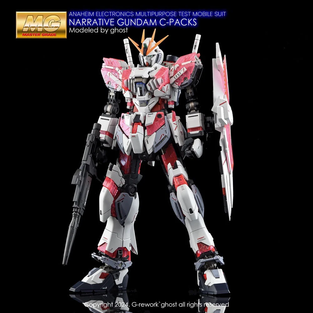 G-Rework CD-M222 Premium Decal for MG Rx-9/C Narrative Gundam Ver.Ka - Image 4