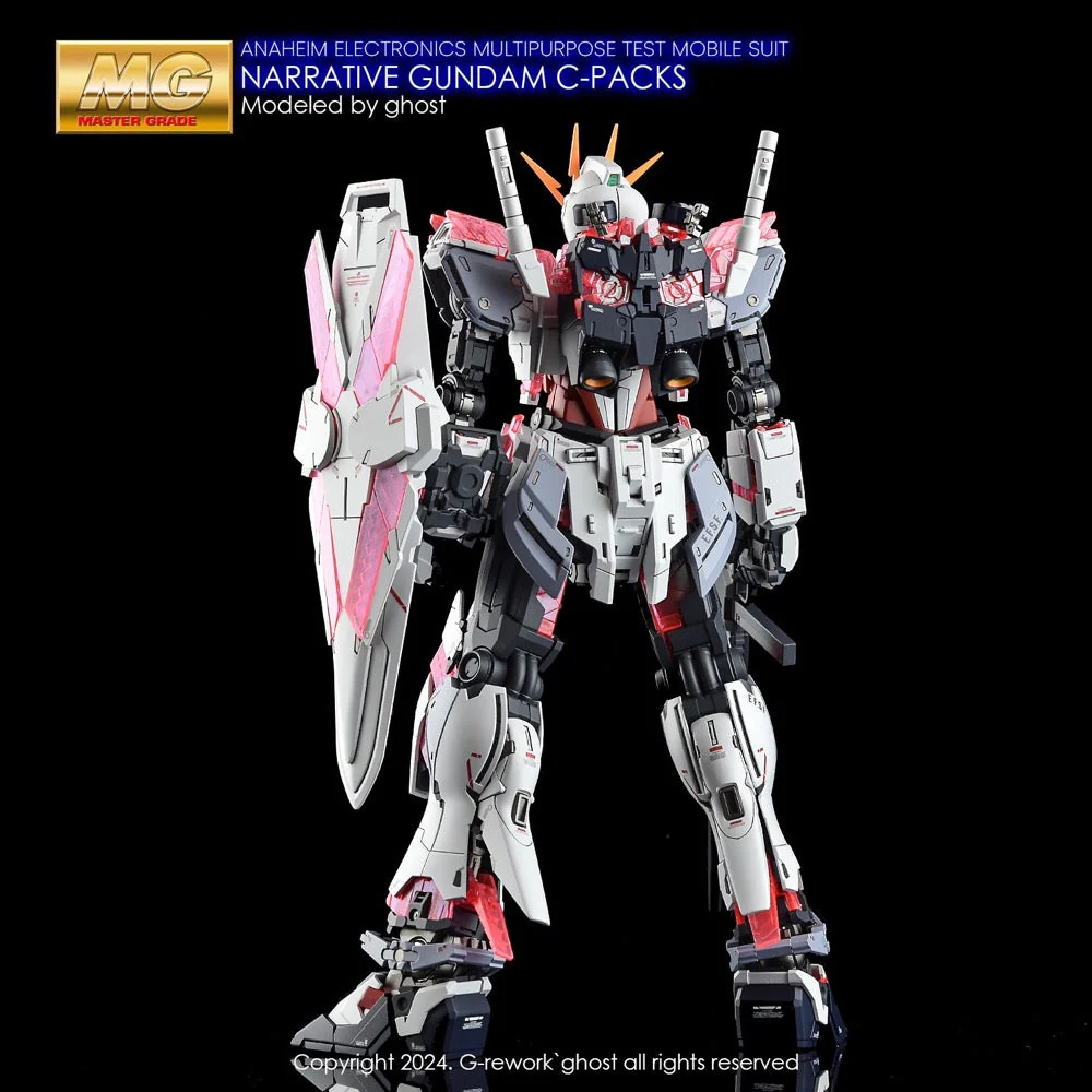 G-Rework CD-M222 Premium Decal for MG Rx-9/C Narrative Gundam Ver.Ka - Image 7