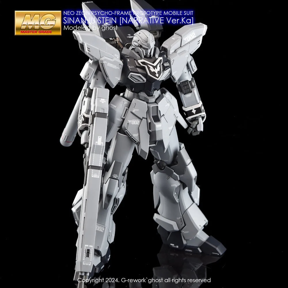 G-Rework CD-M223 Premium Decal for MG Sinanju Stein Narrative Ver.Ka - Image 10