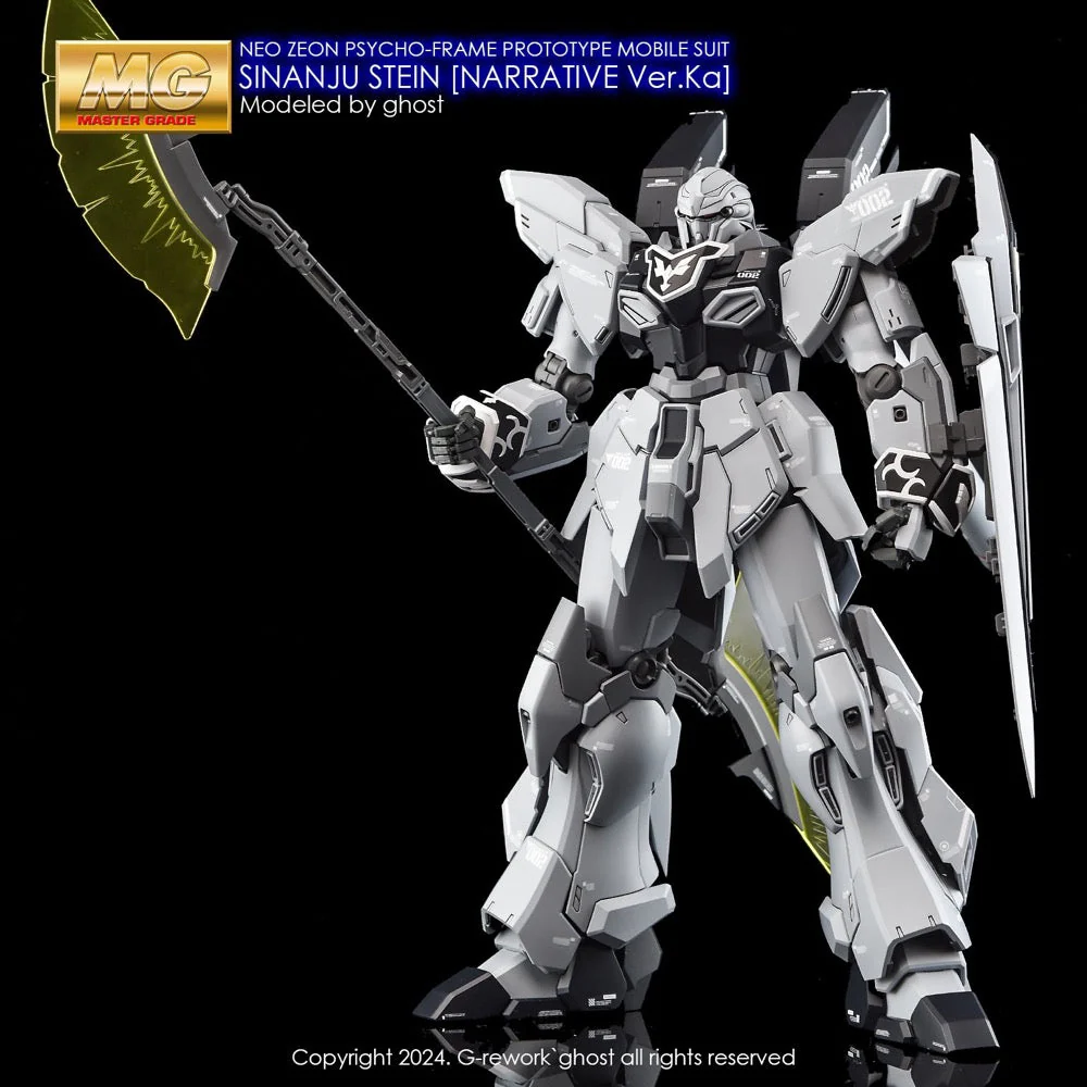 G-Rework CD-M223 Premium Decal for MG Sinanju Stein Narrative Ver.Ka - Image 13