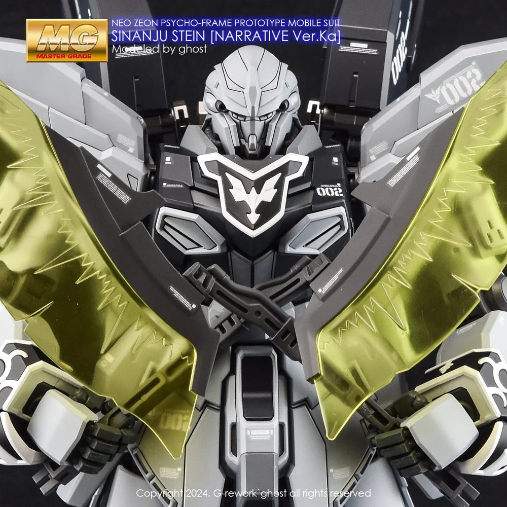 G-Rework CD-M223 Premium Decal for MG Sinanju Stein Narrative Ver.Ka - Image 4