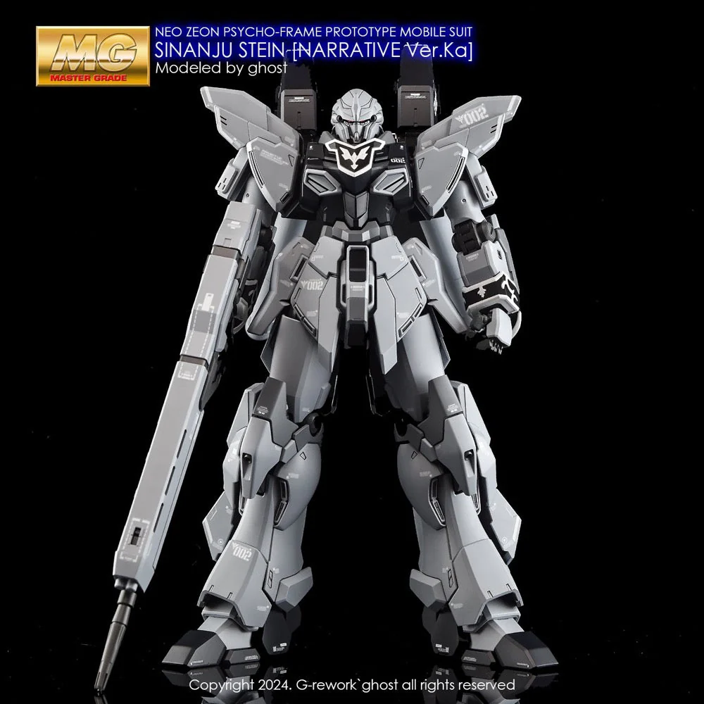 G-Rework CD-M223 Premium Decal for MG Sinanju Stein Narrative Ver.Ka - Image 5