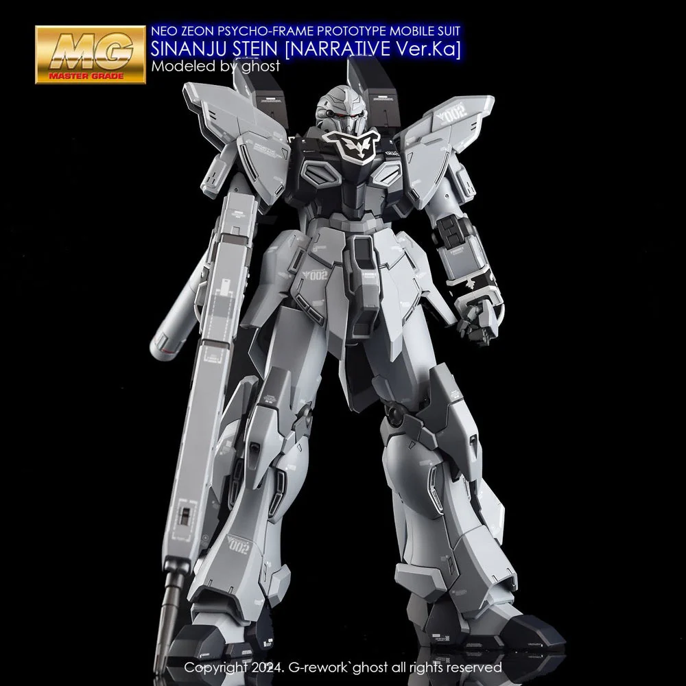G-Rework CD-M223 Premium Decal for MG Sinanju Stein Narrative Ver.Ka - Image 7