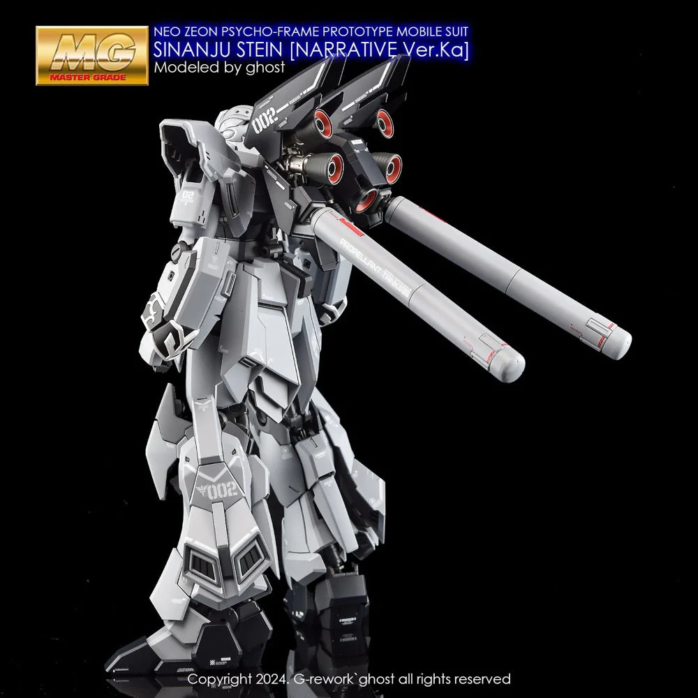 G-Rework CD-M223 Premium Decal for MG Sinanju Stein Narrative Ver.Ka - Image 8
