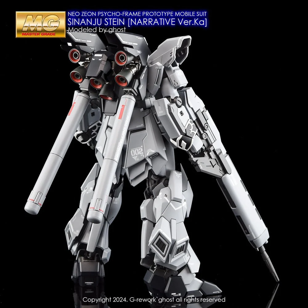 G-Rework CD-M223 Premium Decal for MG Sinanju Stein Narrative Ver.Ka - Image 9