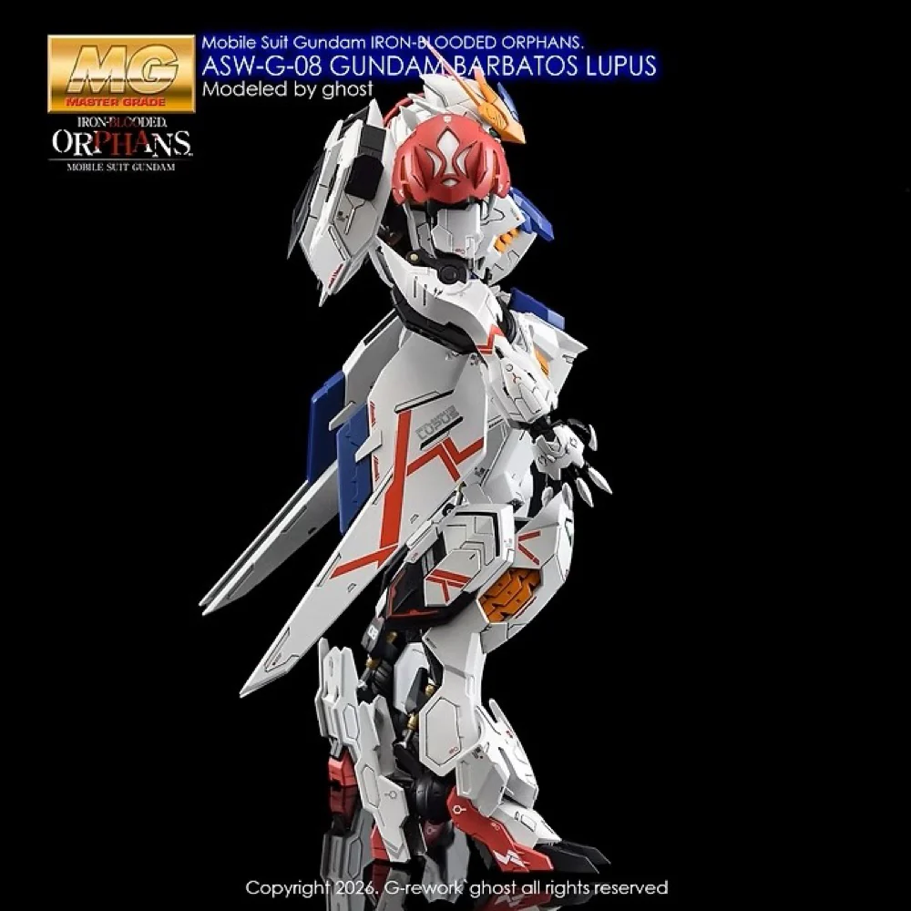 G-Rework CD-M225 Premium Decal for MG Barbatos Lupus - Image 7