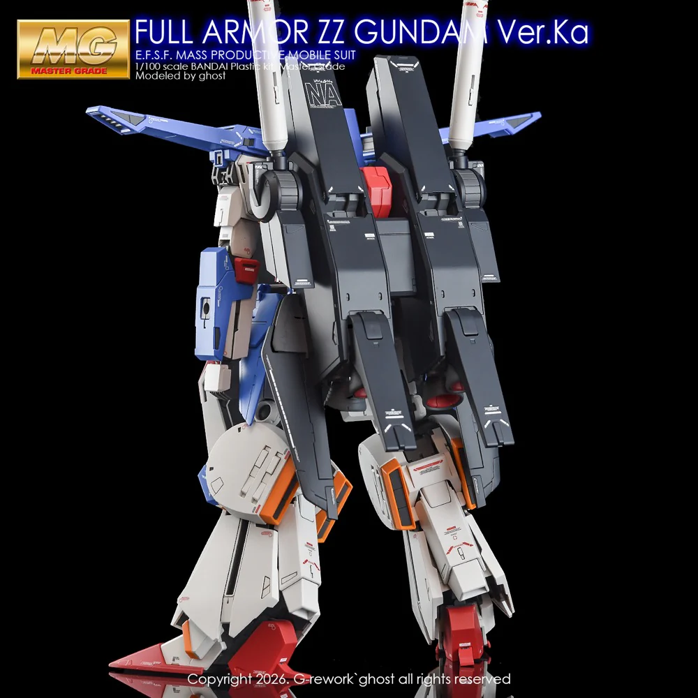 G-Rework CD-M226 Premium Decal for MG Full Armor ZZ Gundam Ver.ka - Image 4