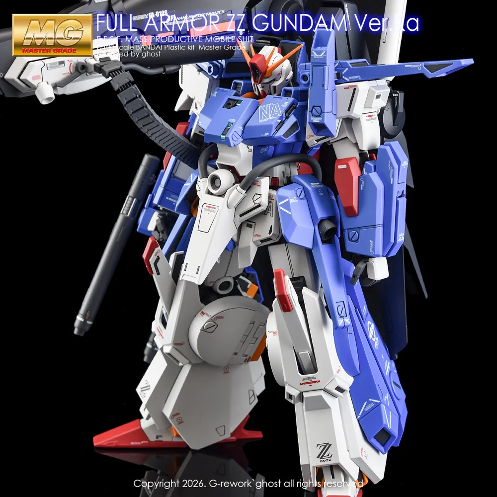 G-Rework CD-M226 Premium Decal for MG Full Armor ZZ Gundam Ver.ka - Image 6