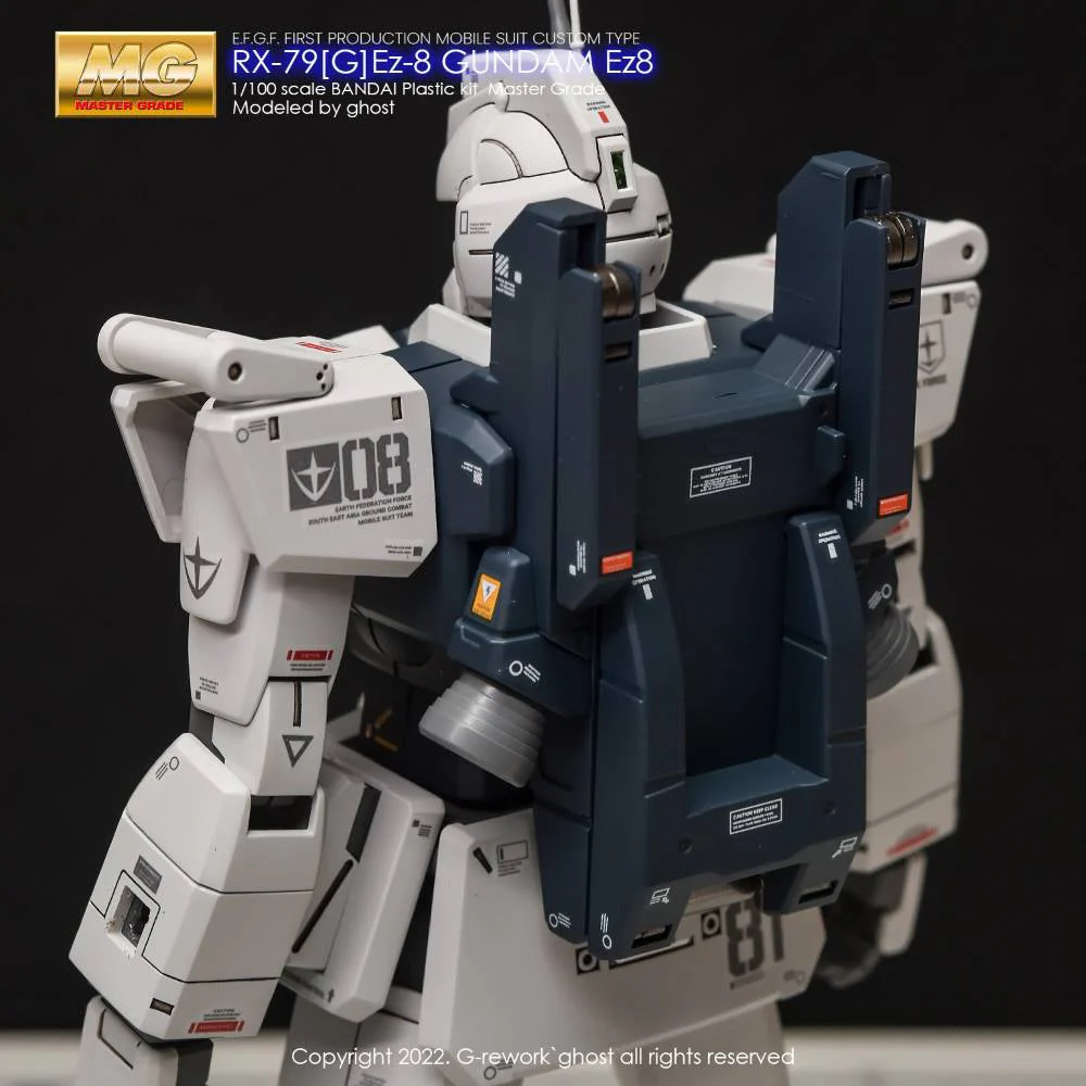 G-Rework CD-M33 Premium Decal for MG Rx-79G Ez8 - Image 8
