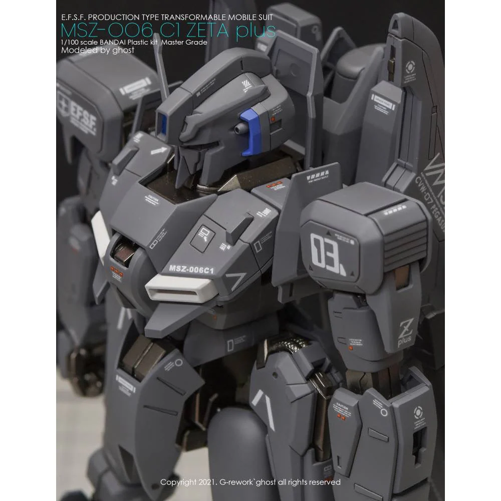 G-Rework CD-M46 Premium Decal for MG Zeta Plus C1 - Image 5