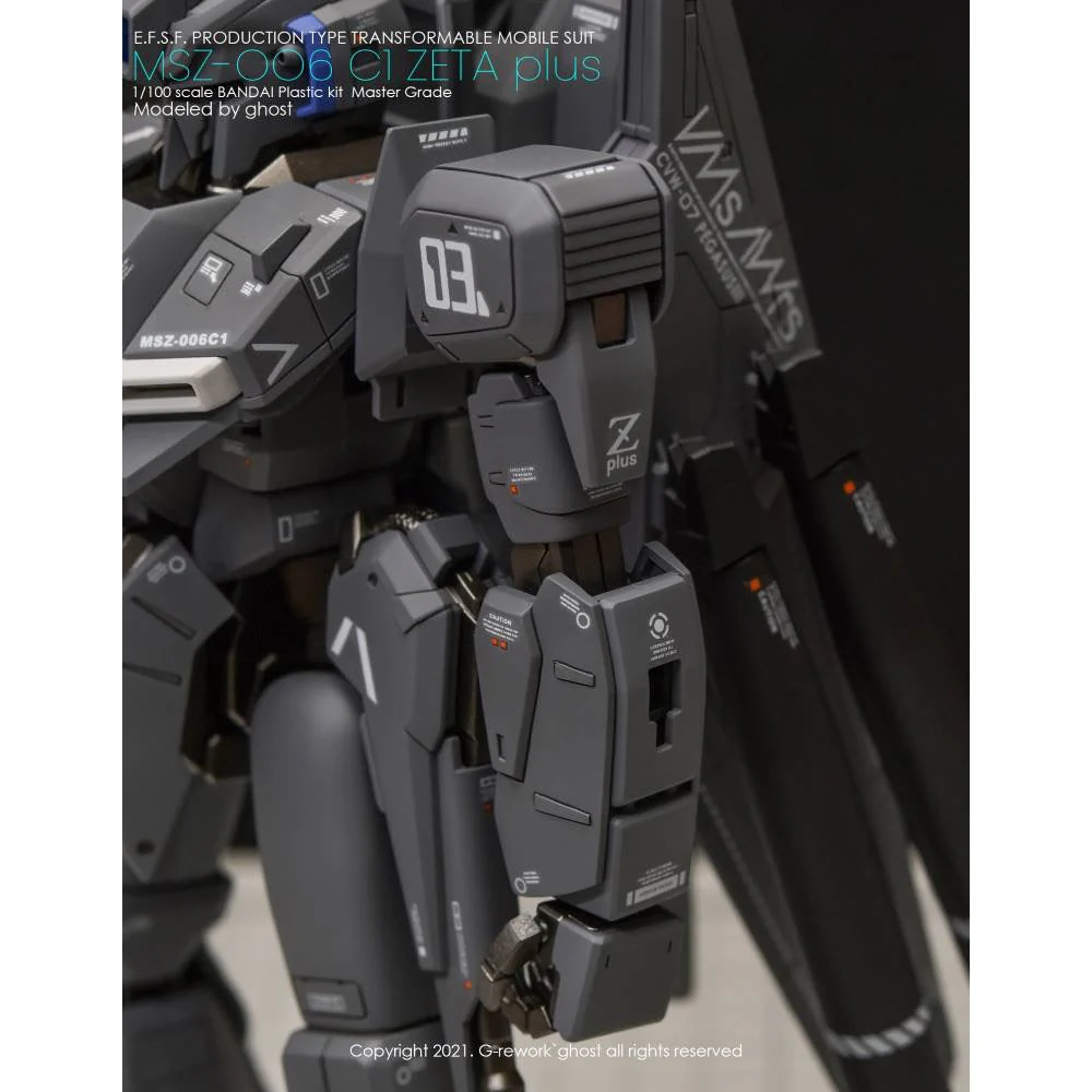 G-Rework CD-M46 Premium Decal for MG Zeta Plus C1 - Image 6