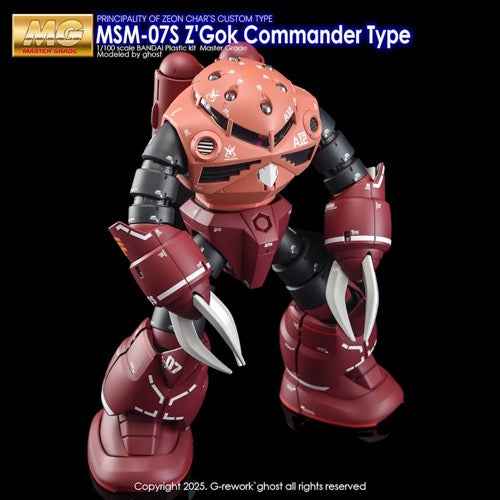 G-Rework CD-M66 Premium Decal for MG Z'Gok Commander Type - Image 11