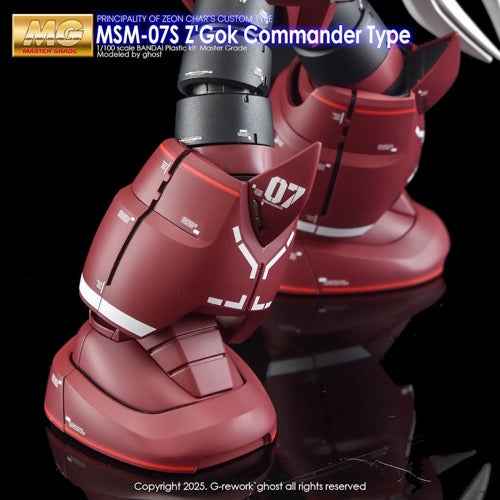 G-Rework CD-M66 Premium Decal for MG Z'Gok Commander Type - Image 14